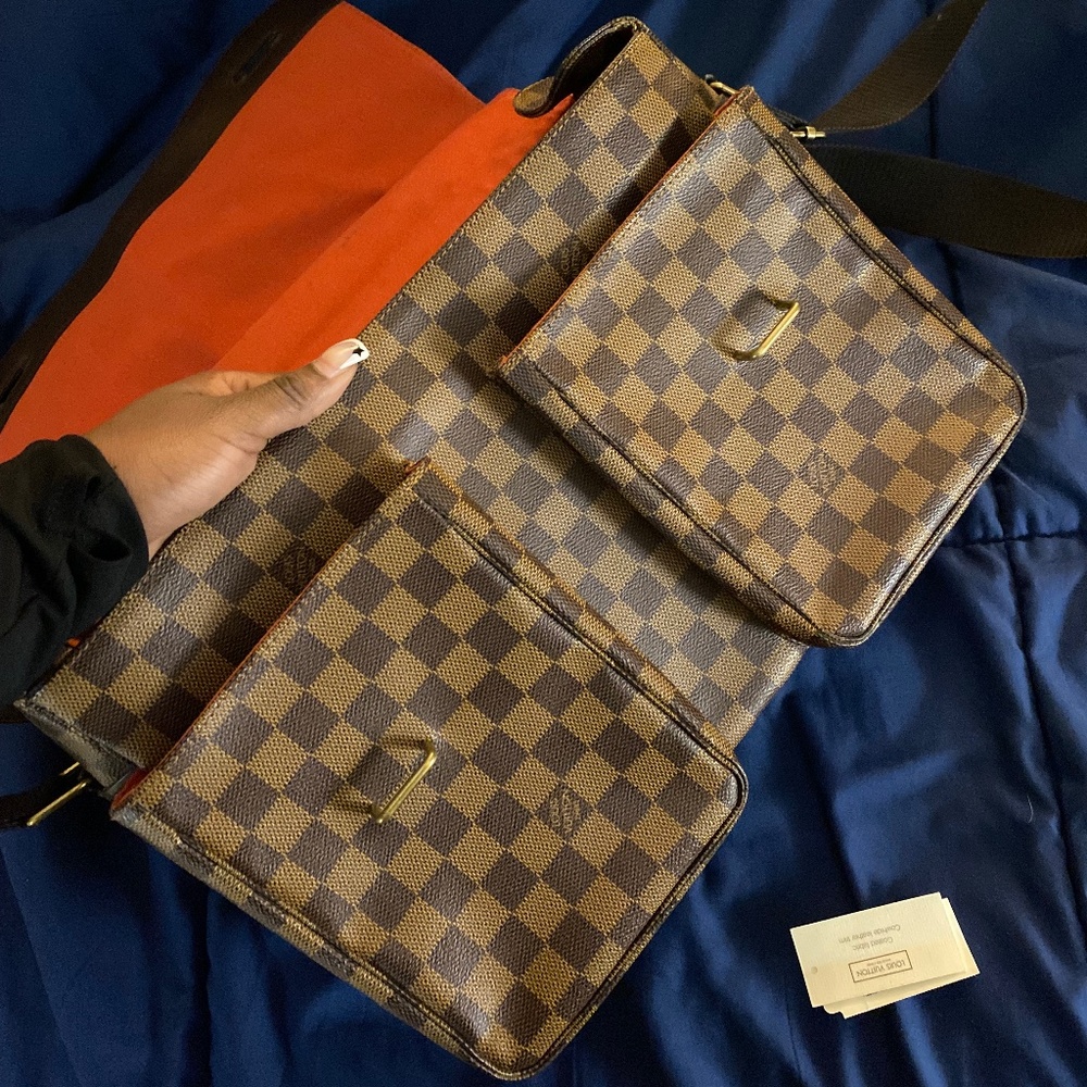 Louis Vuitton Damier Ebene Broadway Messenger Bag 2001 - Picture 9 of 14